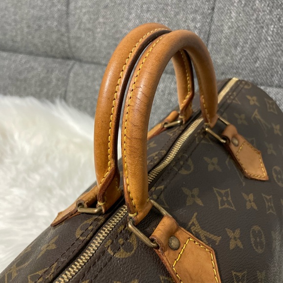 SOLD ON IG. LOUIS VUITTON SPEEDY 35 monogram - Picture 2 of 16